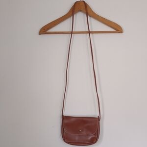 Brown Leather Crossbody Bag